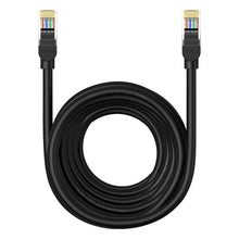 Заредете изображение във визуализатора на галерията – Baseus High Speed ​​Cat 5 RJ-45 1000Mb/s Ethernet cable 10m round - black
