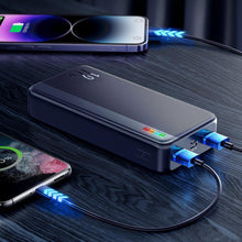 Заредете изображение във визуализатора на галерията – Joyroom powerbank 20000mAh Dazzling Series 12W black (JR-T017)
