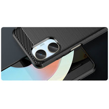 Заредете изображение във визуализатора на галерията – Carbon Case case for Realme 10 flexible silicone carbon cover black
