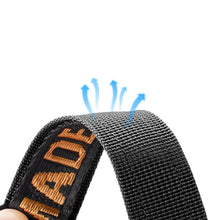 Заредете изображение във визуализатора на галерията – Dux Ducis Strap (Outdoor Version) strap for Apple Watch Ultra, SE, 8, 7, 6, 5, 4, 3, 2, 1 (49, 45, 44, 42 mm) nylon band bracelet black and orange
