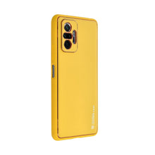 Заредете изображение във визуализатора на галерията – LEATHER Case for XIAOMI Redmi NOTE 12 5G yellow
