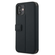 Заредете изображение във визуализатора на галерията – Etui BMW BMFLBKP12SSLLNA iPhone 12 mini 5,4" granatowy/navy book Signature
