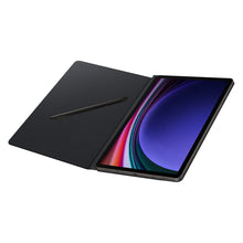 Заредете изображение във визуализатора на галерията – Flip case with stand for Samsung Galaxy Tab S9 Smart Book Cover - white
