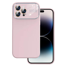 Заредете изображение във визуализатора на галерията – Soft Silicone Lens Case for Iphone 13 light pink
