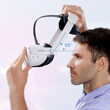 Заредете изображение във визуализатора на галерията – Joyroom strap Oculus Quest 2 adjustable elastic band white (JR-QS1)
