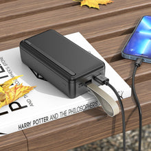 Заредете изображение във визуализатора на галерията – Hoco power bank 30 000mah j91b black
