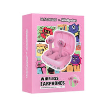 Заредете изображение във визуализатора на галерията – Безжични слушалки tws jellie monster jellie ylfs-06bt  розови
