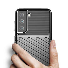 Заредете изображение във визуализатора на галерията – Thunder Case case for Samsung Galaxy S23 silicone armor case black

