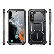 Заредете изображение във визуализатора на галерията – Supcase IBLSN ARMORBOX 2-SET GALAXY S23+ PLUS BLACK
