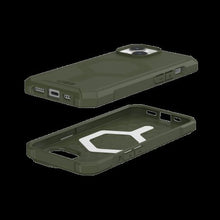 Заредете изображение във визуализатора на галерията – UAG Essential Armor Magsafe - protective case for iPhone 15 (olive)

