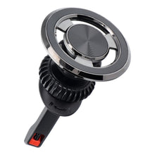 Заредете изображение във визуализатора на галерията – Car holder magnetic for aie vent compatybile with MagSafe F83 black
