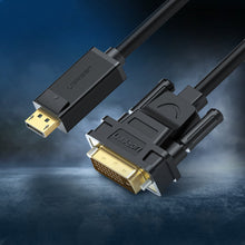 Заредете изображение във визуализатора на галерията – Ugreen cable DisplayPort - DVI cable 2m black (DP103)
