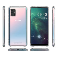 Заредете изображение във визуализатора на галерията – Wozinsky Anti Shock Armored Case For Samsung Galaxy A52s 5G / A52 5G / A52 4G Transparent
