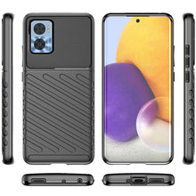 Заредете изображение във визуализатора на галерията – Thunder Case case for Motorola Moto E22 / Moto E22i silicone armor case black
