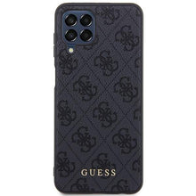 Заредете изображение във визуализатора на галерията – Guess GUHCSM33G4GFGR M33 5G M336 grey/grey hard case 4G Metal Gold Logo
