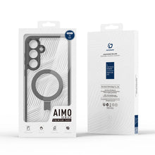Заредете изображение във визуализатора на галерията – Dux Ducis Aimo Mag armored case with MagSafe for Samsung Galaxy S24 - black
