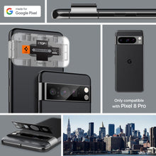 Заредете изображение във визуализатора на галерията – CAMERA COVER Spigen OPTIK.TR ”EZ FIT” CAMERA PROTECTOR 2-PACK GOOGLE PIXEL 8 PRO BLACK
