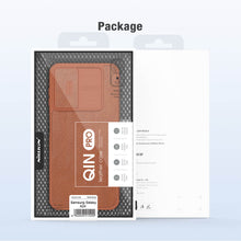 Заредете изображение във визуализатора на галерията – Nillkin Qin Pro for Samsung Galaxy A14 4G brown

