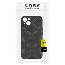 Заредете изображение във визуализатора на галерията – Leather 3D Case for Iphone 14 design 3 black
