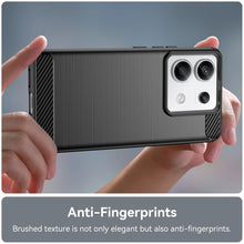 Заредете изображение във визуализатора на галерията – Carbon Case for Xiaomi Redmi Note 13 Pro+ - black
