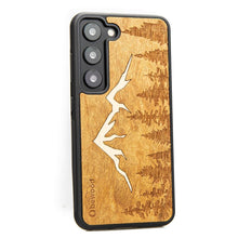 Заредете изображение във визуализатора на галерията – Wooden case for Samsung Galaxy S23 Bewood Mountains Imbuia
