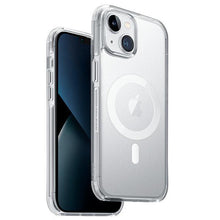 Заредете изображение във визуализатора на галерията – Uniq Combat case iPhone 14 Plus 6.7" Magclick Charging transparent/dove satin clear
