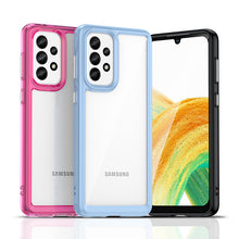 Заредете изображение във визуализатора на галерията – Outer Space Case for Samsung Galaxy A33 5G cover with a flexible frame black
