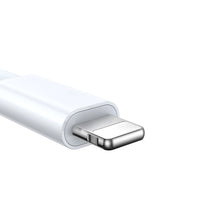 Заредете изображение във визуализатора на галерията – Joyroom S-IW008 3-in-1 cable magnetic charger USB-A - Lightning/USB-C 1.2m - white
