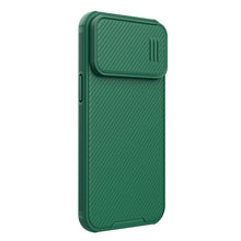 Заредете изображение във визуализатора на галерията – Nillkin CamShield S Case for iPhone 14 Pro Max armored cover camera cover green
