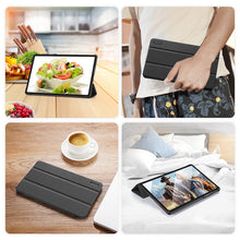 Заредете изображение във визуализатора на галерията – Dux Ducis Domo case for Lenovo Tab P11 Pro smart cover stand black
