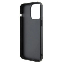 Заредете изображение във визуализатора на галерията – Guess Sequin Script Metal case for iPhone 15 Pro Max - black

