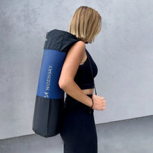 Заредете изображение във визуализатора на галерията – Wozinsky exercise mat 181 x 63 x 0.9 cm thick gymnastic yoga mat purple
