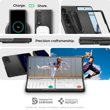 Заредете изображение във визуализатора на галерията – SPIGEN Airskin case for SAMSUNG Z FOLD 4 black

