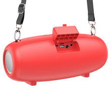 Заредете изображение във визуализатора на галерията – Borofone Portable Bluetooth Speaker BP13 Dazzling with microphone red
