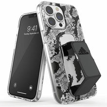 Заредете изображение във визуализатора на галерията – Adidas SP Clear Grip Case iPhone 13/13 Pro 6.1" black/black 47244
