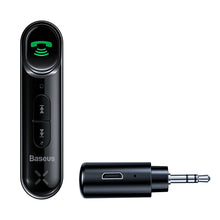 Заредете изображение във визуализатора на галерията – Bluetooth AUX transmitter Baseus BSBA-02 (Overseas Edition) - black
