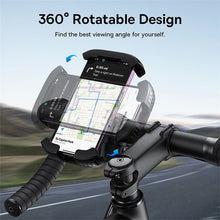 Заредете изображение във визуализатора на галерията – BASEUS bike / moto holder for mobile QuickGo black C40561500113-00/BS-CM024
