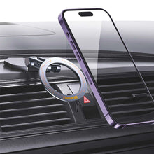 Заредете изображение във визуализатора на галерията – Dudao F17+ magnetic car holder for the dashboard - gray
