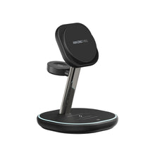 Заредете изображение във визуализатора на галерията – Amazing Thing Induction charger Magsafe Thunder Pro Stand 3 in 1 TP24002BK - PD 22,5W with Type C to Type C black
