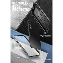 Заредете изображение във визуализатора на галерията – Supcase IBLSN ARMORBOX 2-SET GALAXY S23 BLACK
