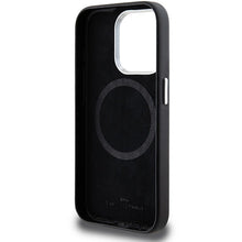 Заредете изображение във визуализатора на галерията – BMW Signature Wrapped Metal MagSafe case for iPhone 15 Pro - black

