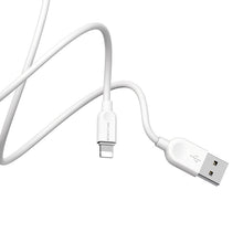 Заредете изображение във визуализатора на галерията – Borofone Cable BX14 LinkJet - USB to Lightning - 2,4A 2 metres white
