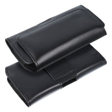 Заредете изображение във визуализатора на галерията – ROYAL Leather universal belt holster - Size M - for IPHONE 12 MINI / 13 MINI / SAMSUNG A40 / S8 / XIAOMI Redmi 5A
