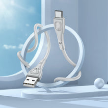 Заредете изображение във визуализатора на галерията – Borofone Cable BX98 Superior - USB to Typ C - 3A 1 metre grey
