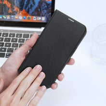 Заредете изображение във визуализатора на галерията – Dux Ducis Skin X2 case for iPhone 14 case with magnetic flap black
