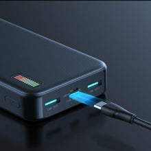 Заредете изображение във визуализатора на галерията – Joyroom powerbank 20000mAh Dazzling Series 22.5W black (QP195)
