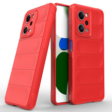 Заредете изображение във визуализатора на галерията – Magic Shield Case for Xiaomi Redmi Note 12 Pro / Poco X5 Pro 5G flexible armored cover red
