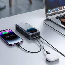 Заредете изображение във визуализатора на галерията – Joyroom 30000mAh 65W power bank with digital display (JR-PBF05) - black
