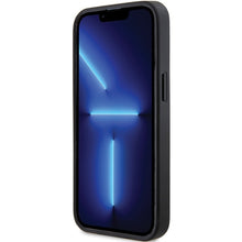 Заредете изображение във визуализатора на галерията – Original Case GUESS hardcase Saffiano MagSafe GUHMP13LPSAHMCK for Iphone 13 Pro black
