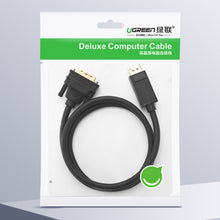 Заредете изображение във визуализатора на галерията – Ugreen cable DisplayPort - DVI cable 2m black (DP103)
